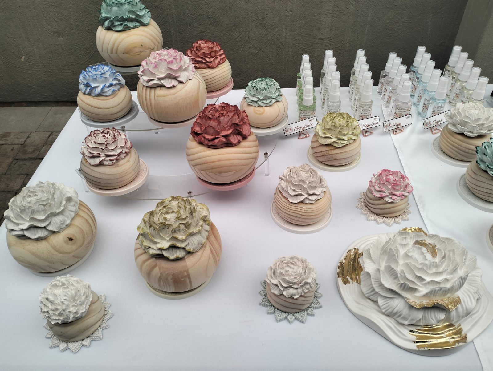 Bella Blom Diffuser — by O La Bella — Art & Collectibles — handmade in South Africa