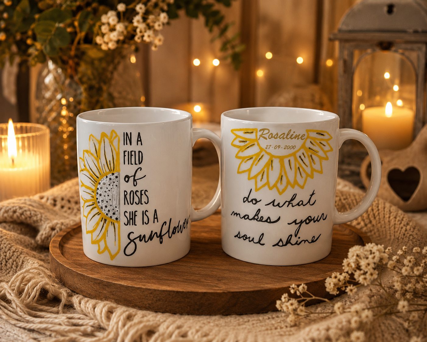 Personalized mugs — by Martha. J. Wotherspoon — Pottery & Ceramics — handmade in South Africa