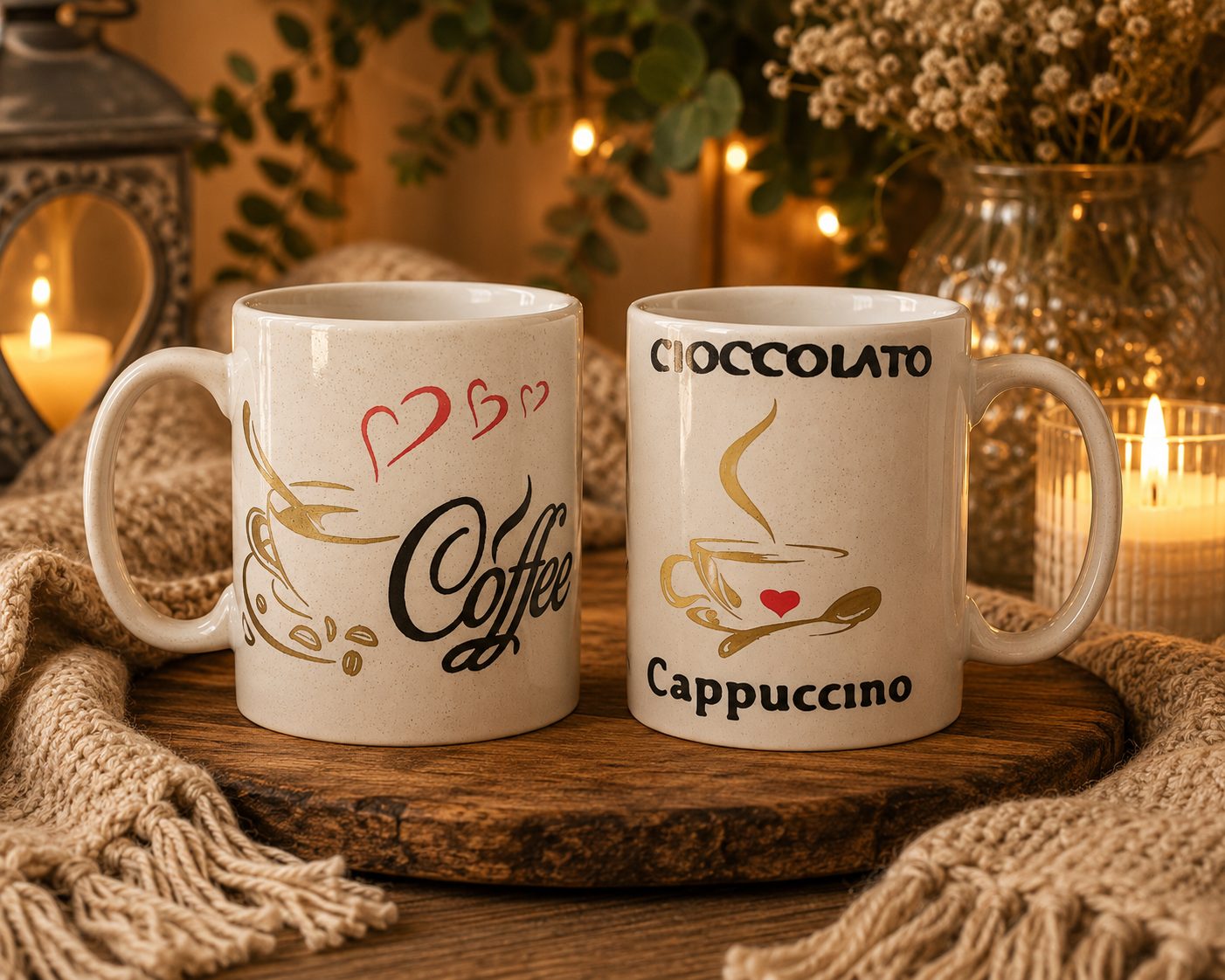 Personalized mugs — by Martha. J. Wotherspoon — Pottery & Ceramics — handmade in South Africa