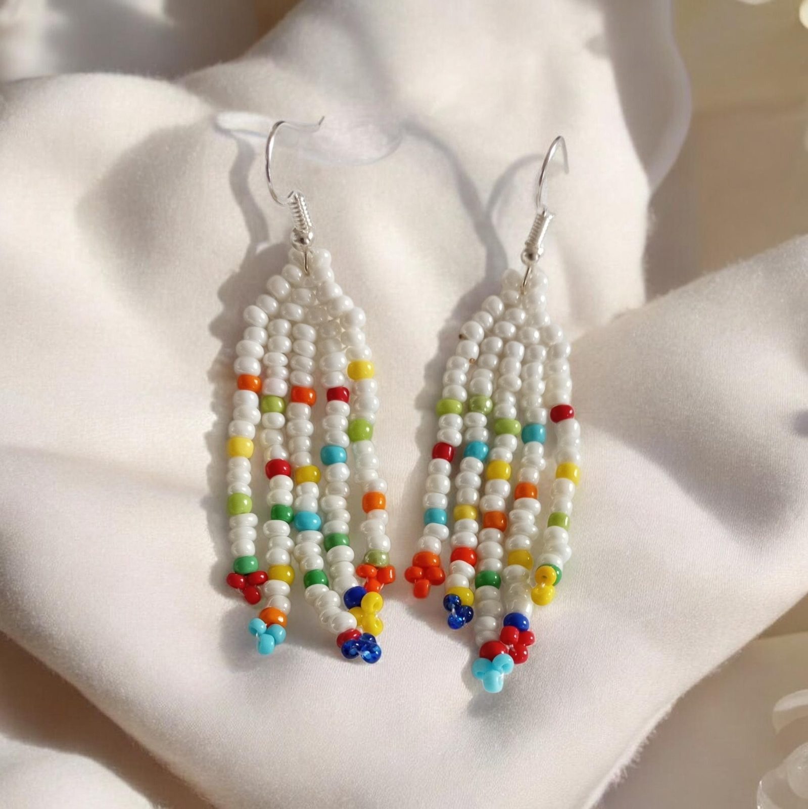 Coloured creamy — by Ikhwezi Creations — Jewelry & Accessories — handmade in South Africa