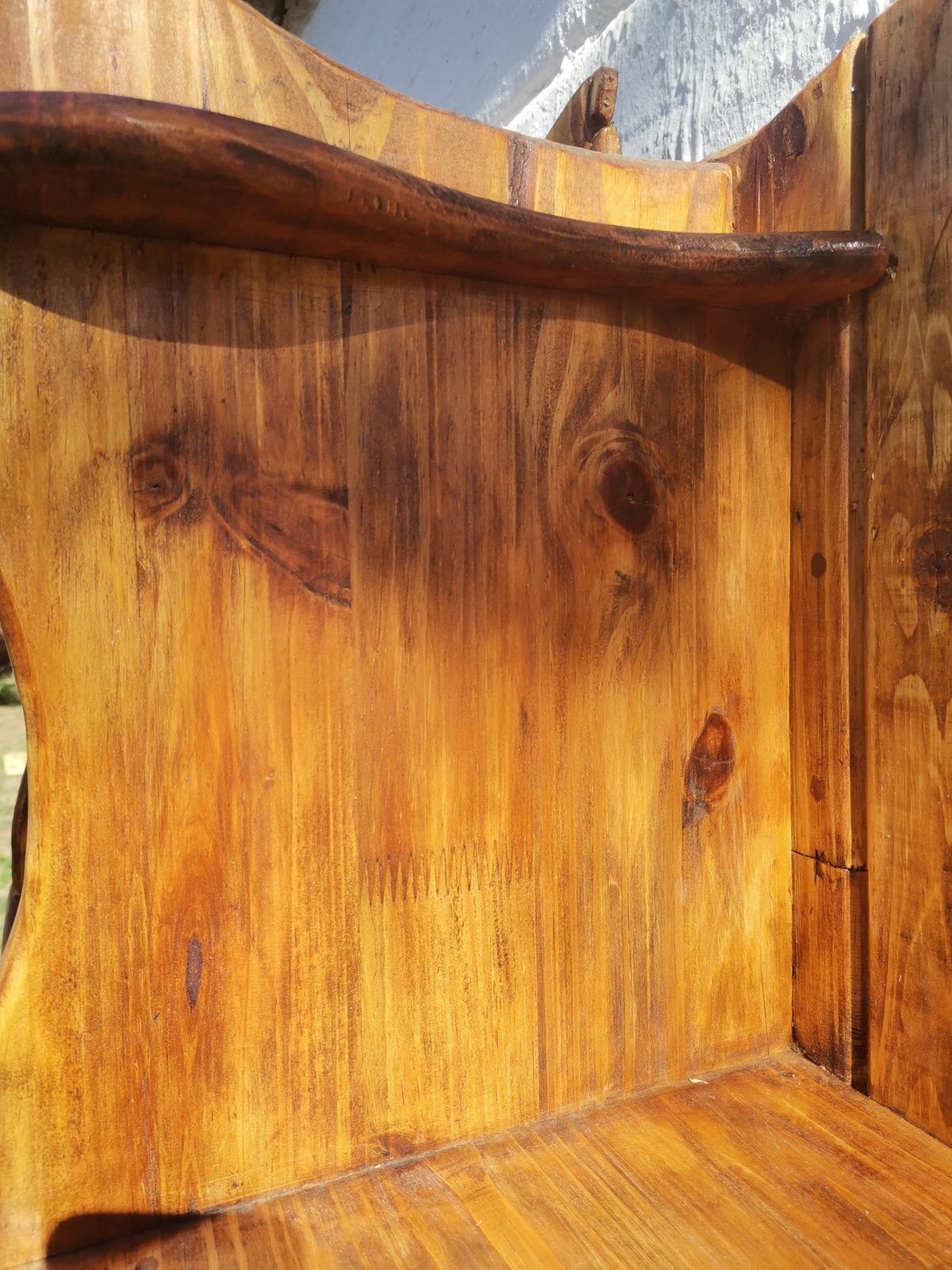 Handcrafted Africa Map Wooden Wall Shelf | Rustic Multi-Tier Display Unit — by Phillip Dube — Home & Living — handmade in South Africa
