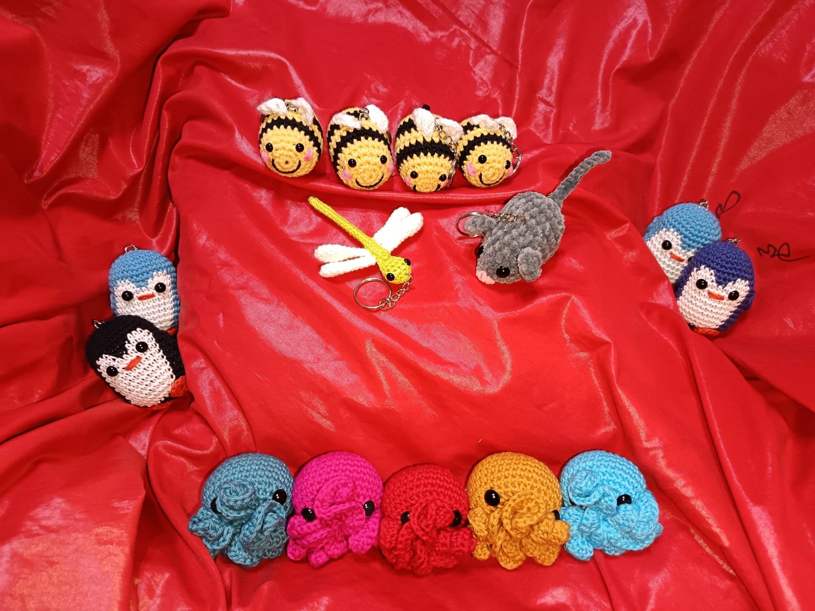 Handmade Keychains — by Mumbling Witch Handmade Magic — Toys & Games — handmade in South Africa
