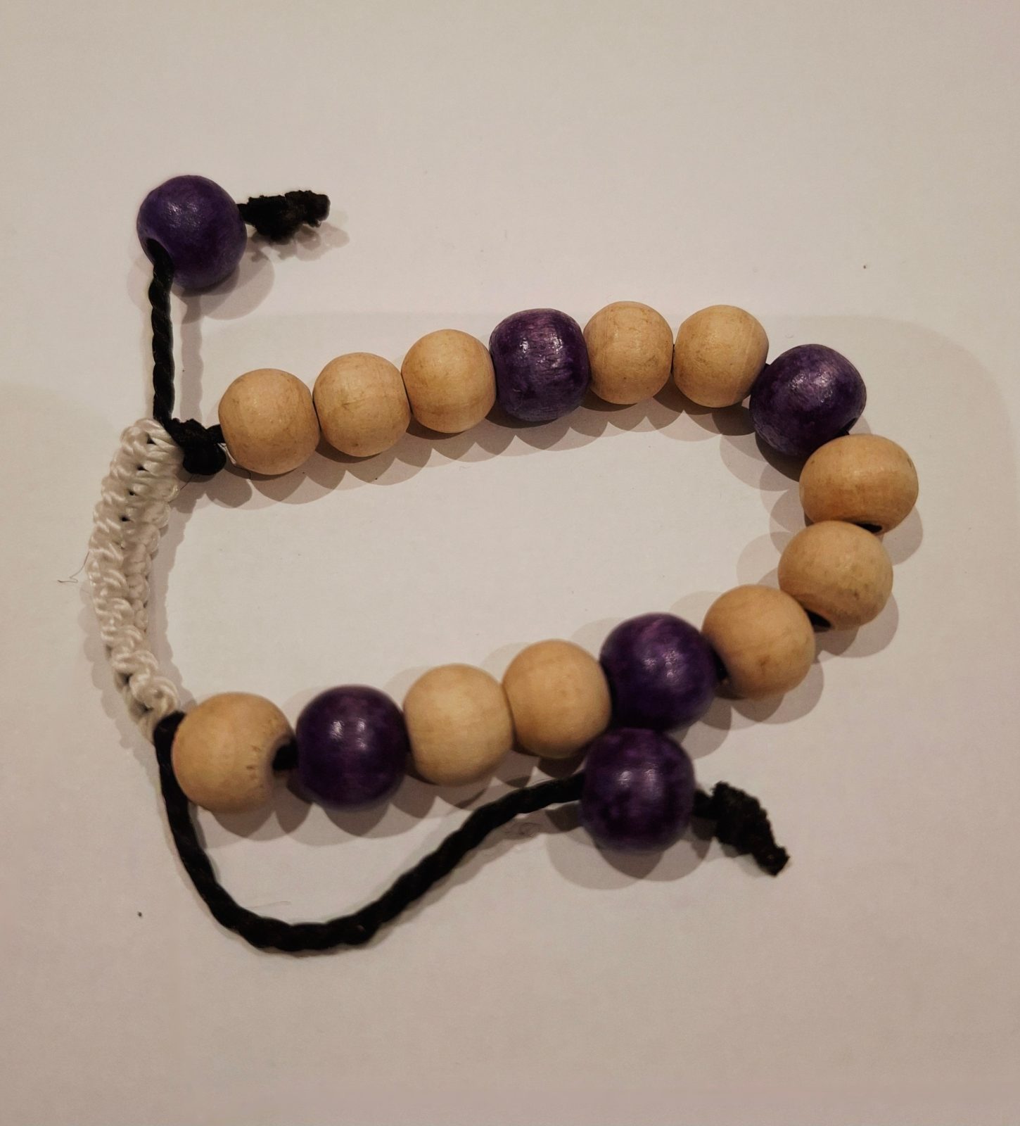 Adjustable Wooden Beaded Bracelet — by Clerise Kearney — Jewelry & Accessories — handmade in South Africa