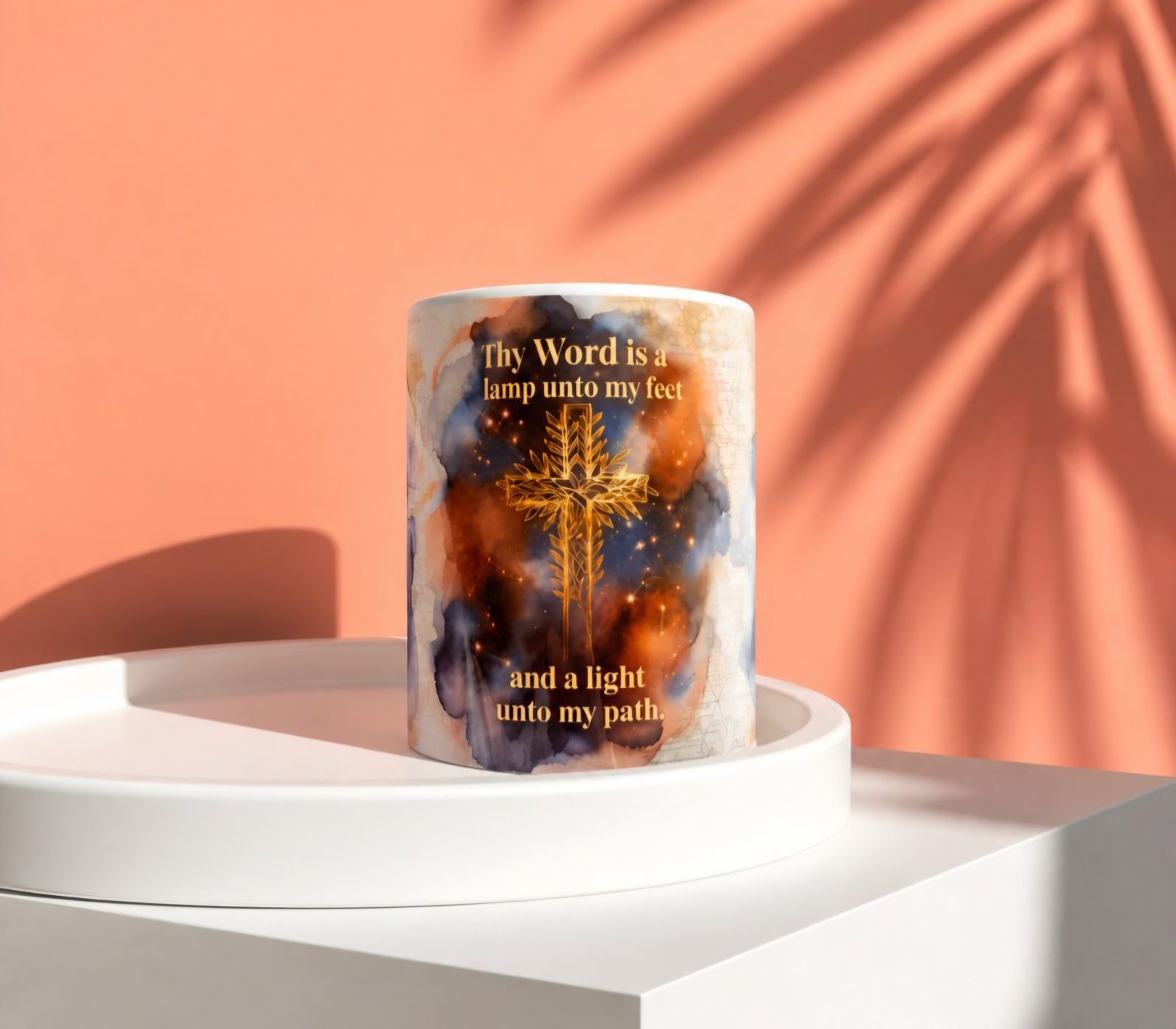 Thy Word 11 Oz Mug — by The Daily Cross — Home & Living — handmade in South Africa