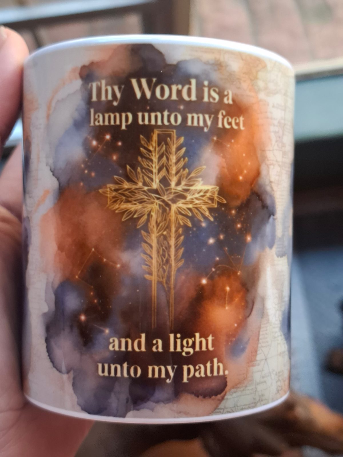 Thy Word 11 Oz Mug — by The Daily Cross — Home & Living — handmade in South Africa