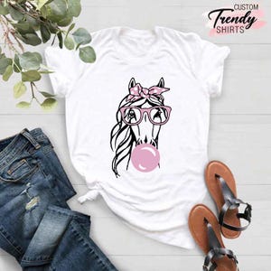 Funny Horse Shirt, Womens Horse Shirt, Horse Gifts for Women — by Van der Merwe Studio — Clothing & Apparel — handmade in South Africa