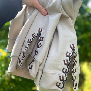 horseshoe sweater, horse mom sweater, horse sweatshirt, horse embroidery — by Van der Merwe Studio — Clothing & Apparel — handmade in South Africa