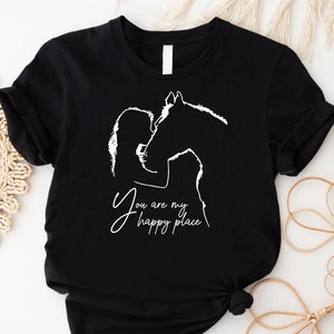 Horse Lover Tee: Equestrian Apparel, Horse Girl Gift — by Van der Merwe Studio — Clothing & Apparel — handmade in South Africa