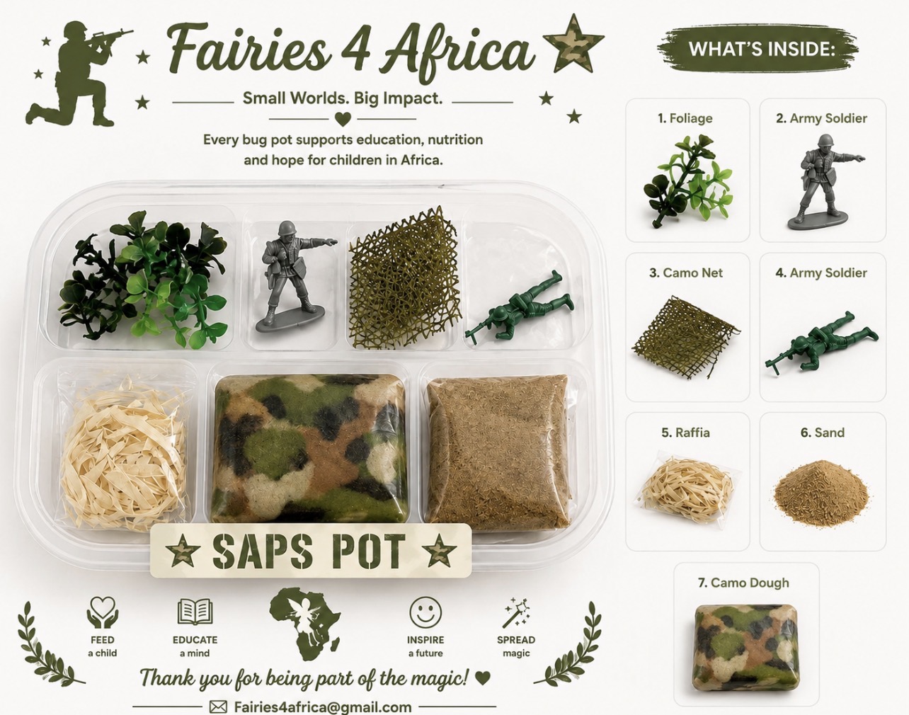 Party bags available — by Fairies4africa — Paper & Party Supplies — handmade in South Africa