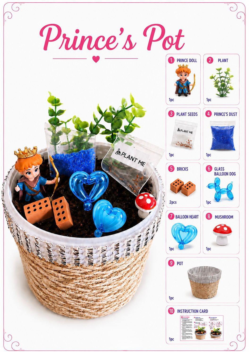 DIY your own indoor pot — by Fairies4africa — Craft Supplies — handmade in South Africa
