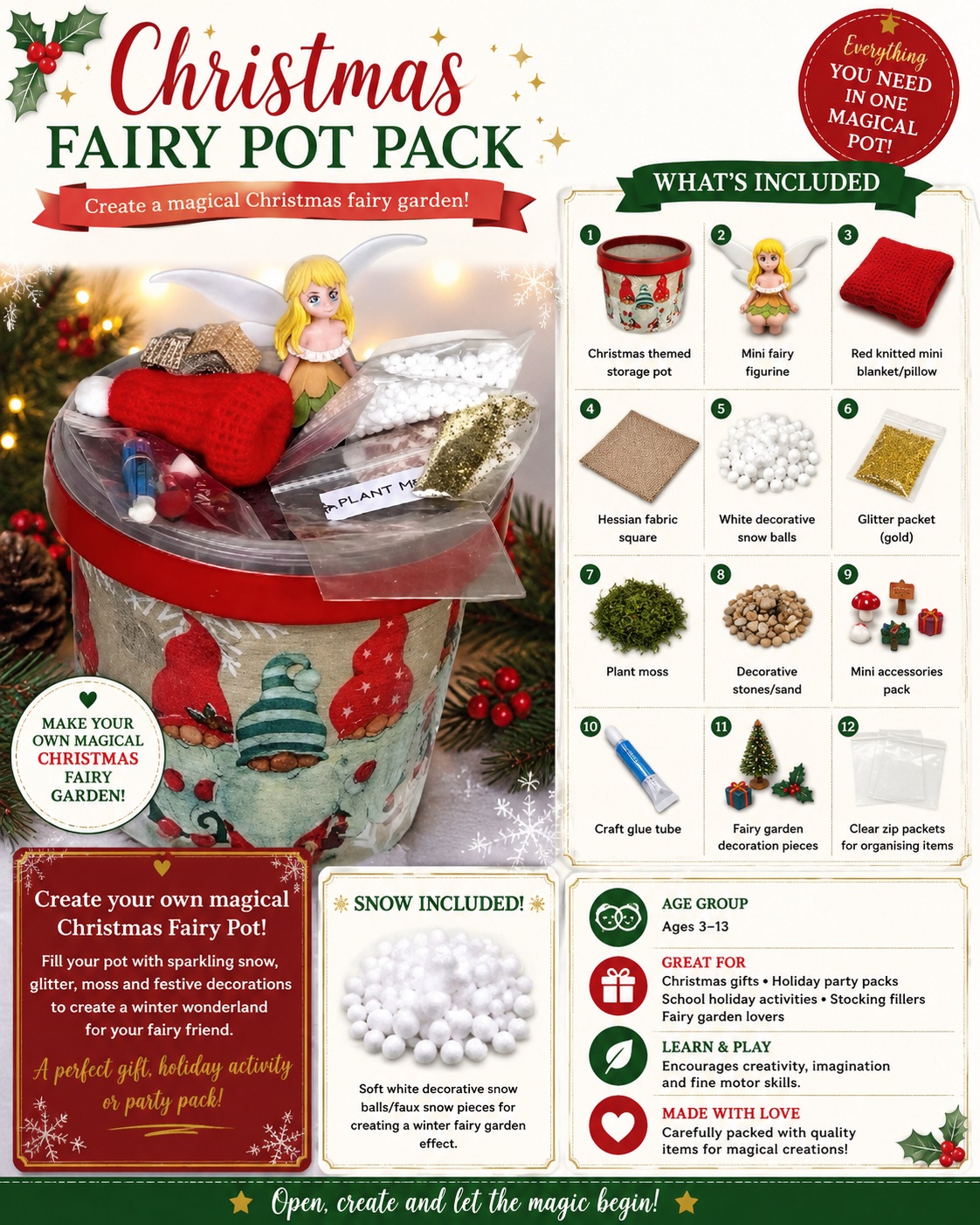 DIY your own indoor pot — by Fairies4africa — Craft Supplies — handmade in South Africa