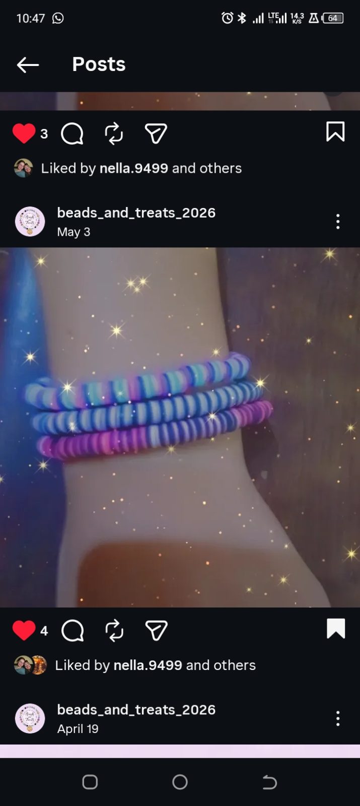 Handmade beads bracelet, necklace and keyrings. — by Alida0815439446 — Beadwork & Wirework — handmade in South Africa