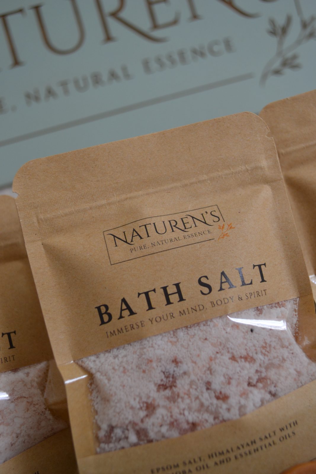 NatuRens's Bath Salts - Grapefruit & Peppermint - Pure, Natural Essence — by NatuRen’s — Home & Living — handmade in South Africa