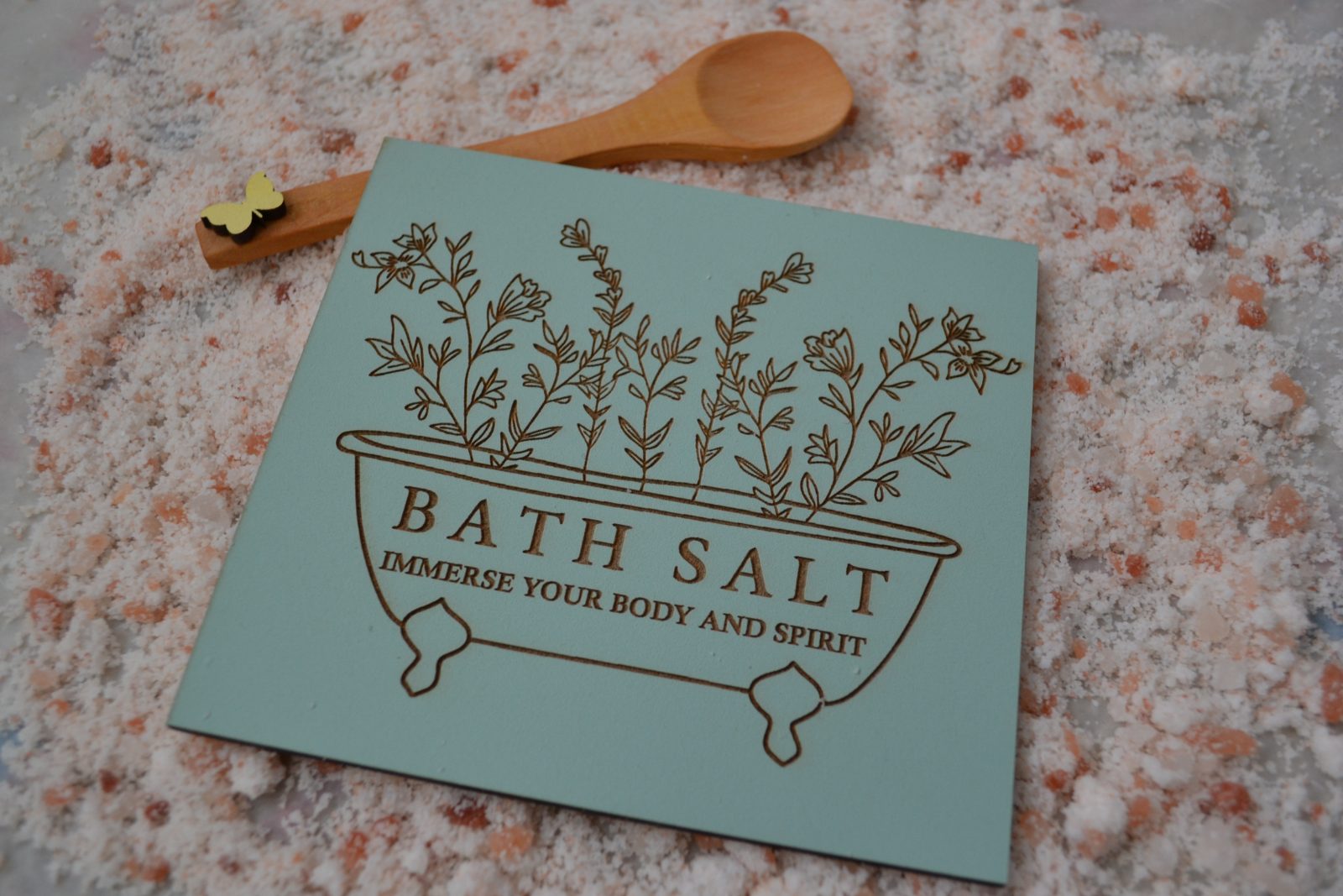 NatuRen's Bath Salts - Grapefruit & Peppermint - Pure, Natural Essence — by NatuRen’s — Home & Living — handmade in South Africa