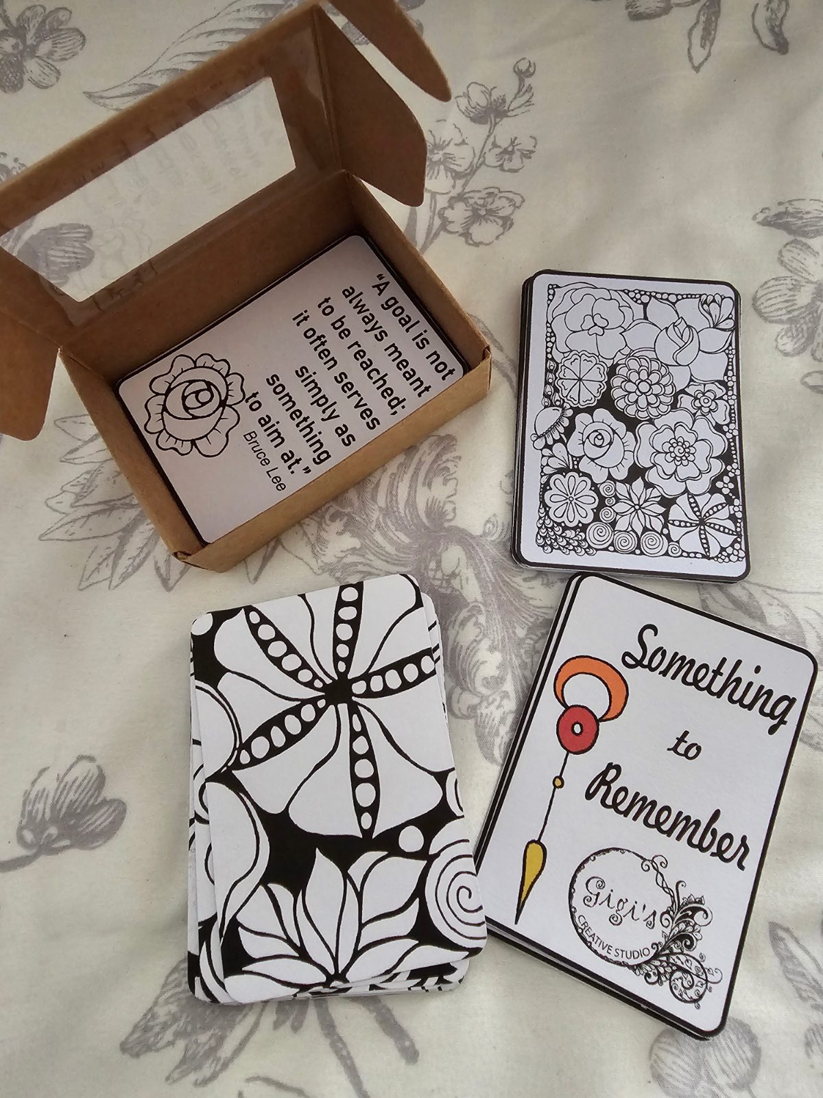 Motivation in a Box — by Gigi's Creative Studio — Paper & Party Supplies — handmade in South Africa
