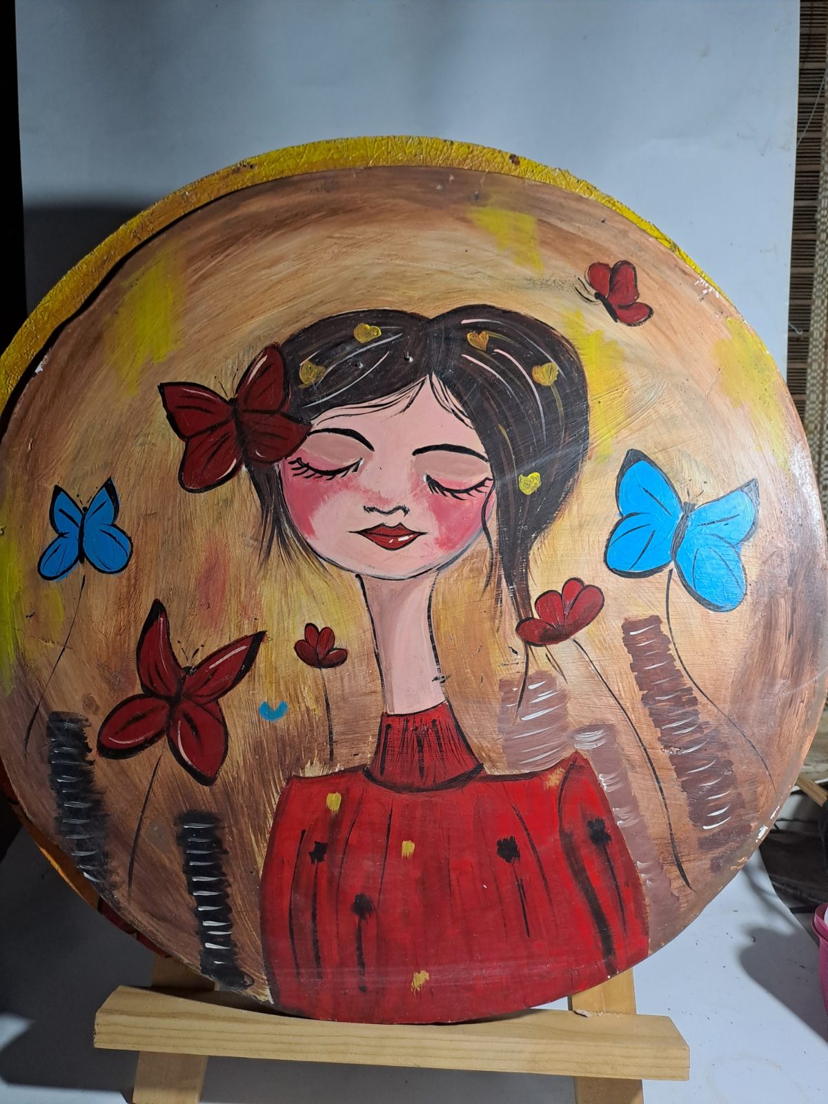 Rustic outdoor or indoor art — by Natacia Visser — Art & Collectibles — handmade in South Africa