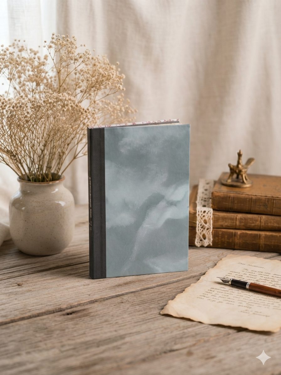 A5 hardcover notebook / journal with assorted paper — by Ink & Oak Bindery — Paper & Party Supplies — handmade in South Africa