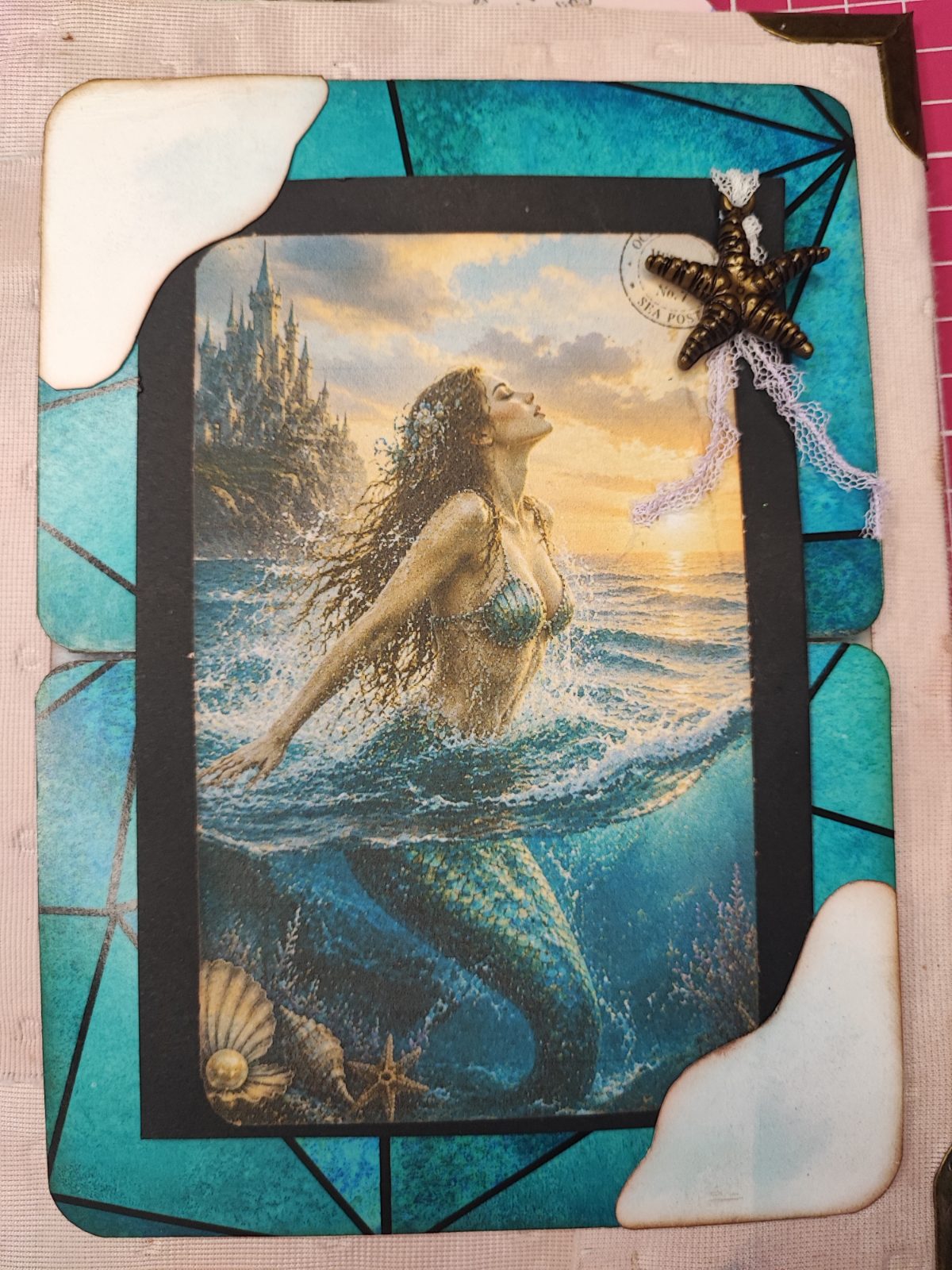 Mermaid Journal — by Natalie Du Plessis — Art & Collectibles — handmade in South Africa