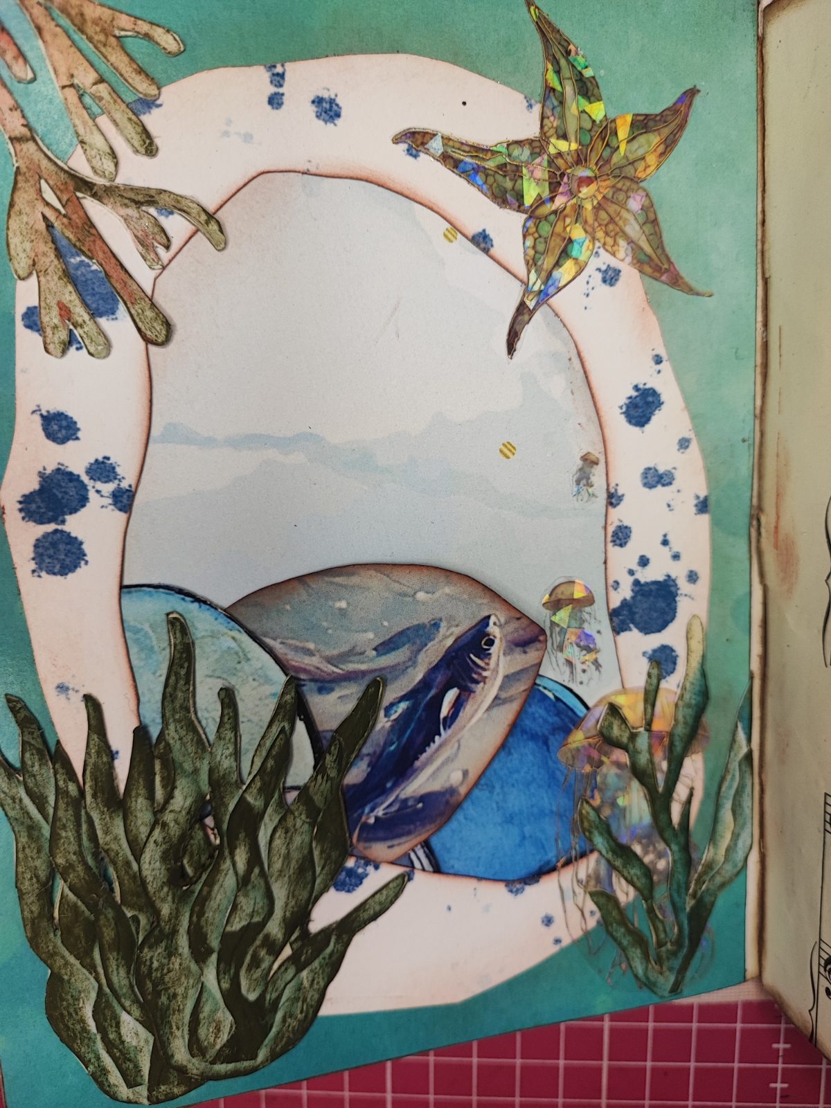 Mermaid Journal — by Natalie Du Plessis — Art & Collectibles — handmade in South Africa