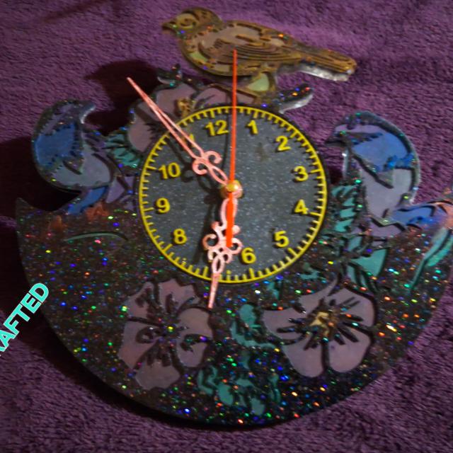 Wall Clocks - Functional art pieces that make a statement in any room. Every creation is made with attention to detail and a passion for craftsmanship. I take pride in delivering high-quality, handmade items that you will cherish. Choose your own colors to create a unique piece.Explore a variety of custom-made and personalized items, perfect for gifts, decor, or personal use. — by Unique Handcrafted Creations — Art & Collectibles — handmade in South Africa