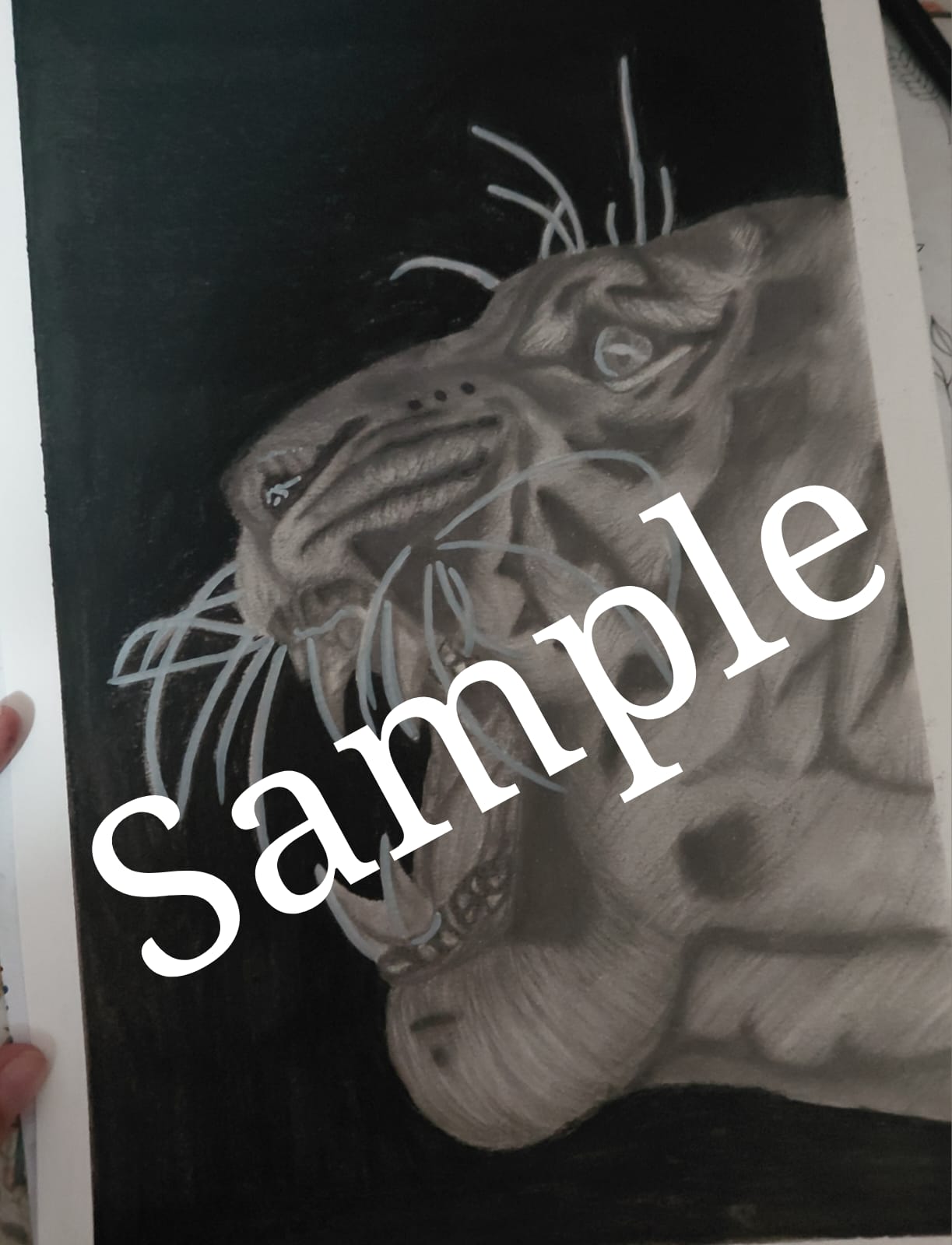 Tiger — by Chardone Van Greunen — Art & Collectibles — handmade in South Africa