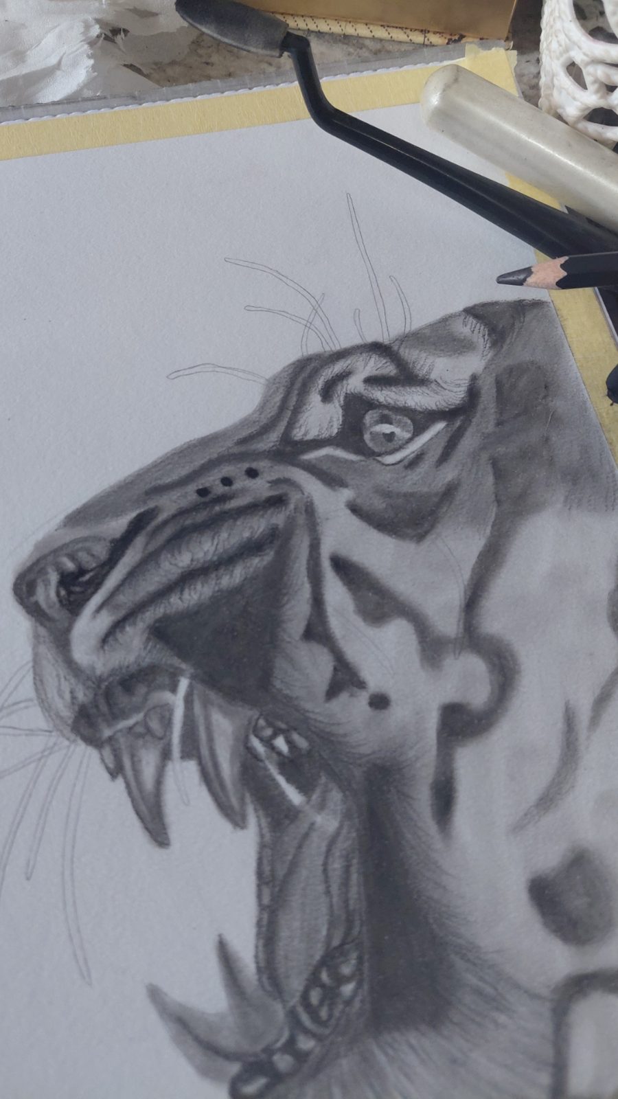 Tiger — by Chardone Van Greunen — Art & Collectibles — handmade in South Africa
