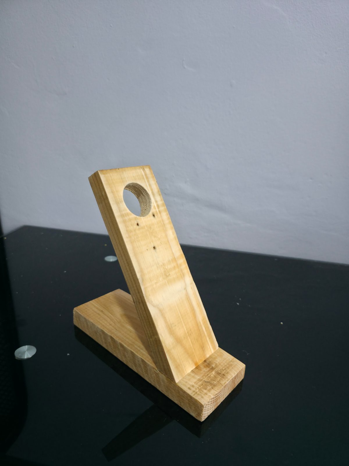 🍷 Handmade Rustic Wooden Wine Bottle Holder | Wine Display Stand — by Tai Pugh — Wood Carving — handmade in South Africa