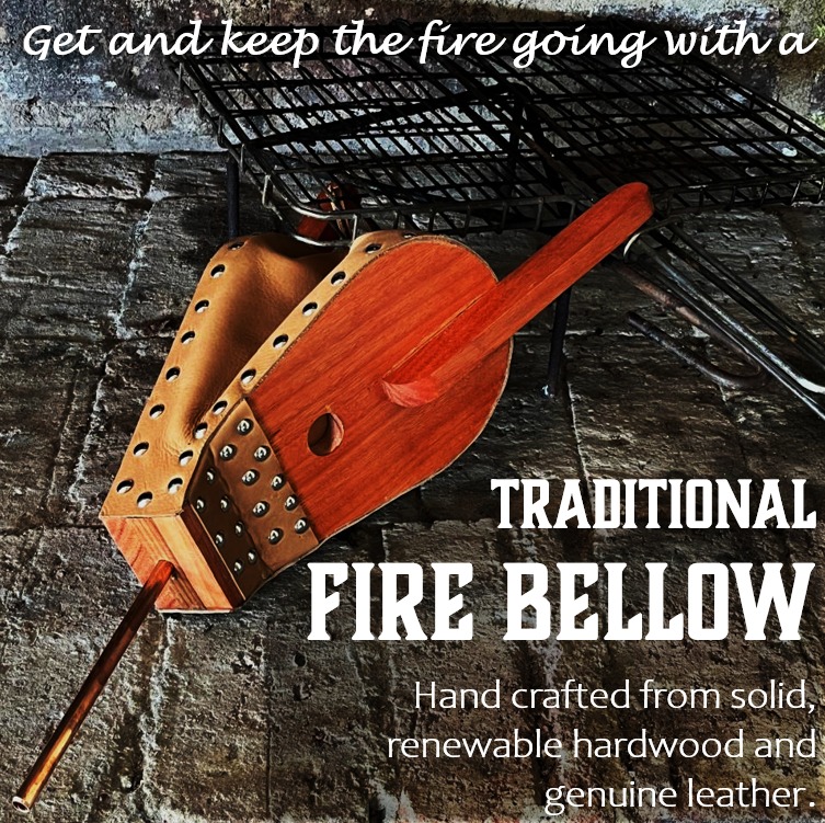Fire Bellows — by Hide & Teak — Home & Living — handmade in South Africa