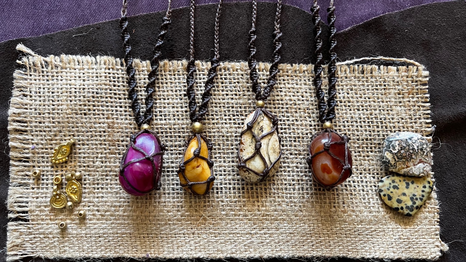 Macrame Jewellery — by Astrid09098 — Jewelry & Accessories — handmade in South Africa