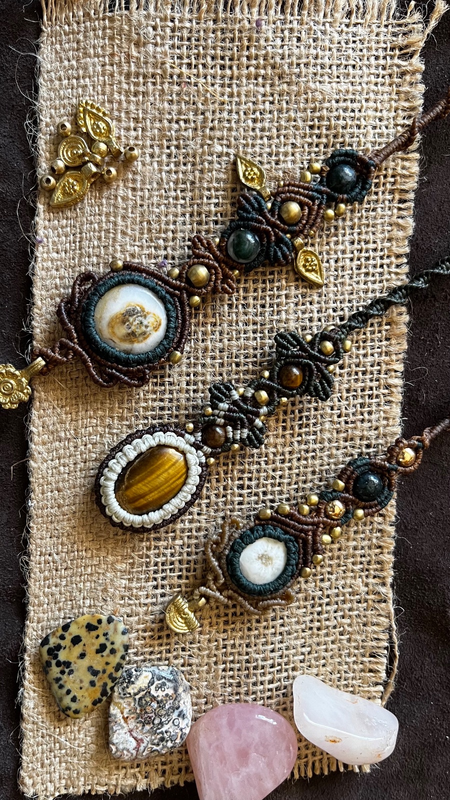 Macrame Jewellery — by Astrid09098 — Jewelry & Accessories — handmade in South Africa