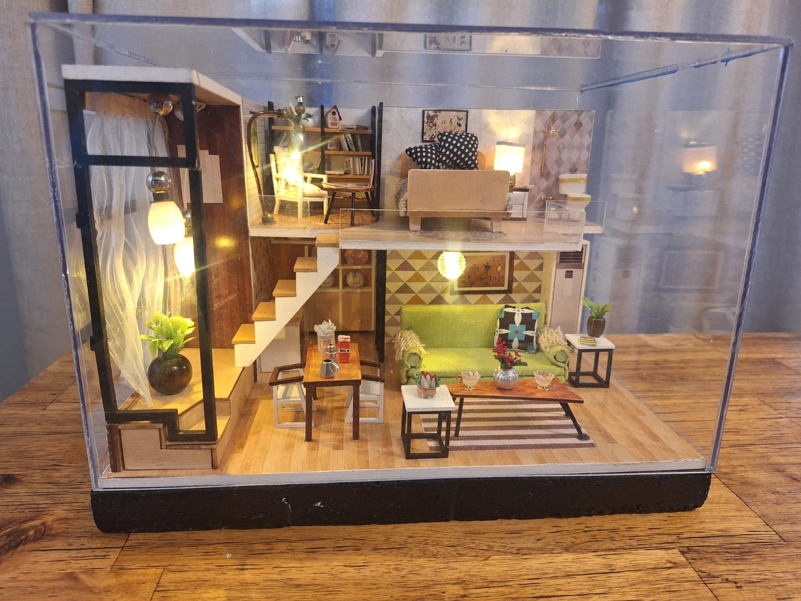 Miniature Dollhouse — by Suzette30 — Art & Collectibles — handmade in South Africa