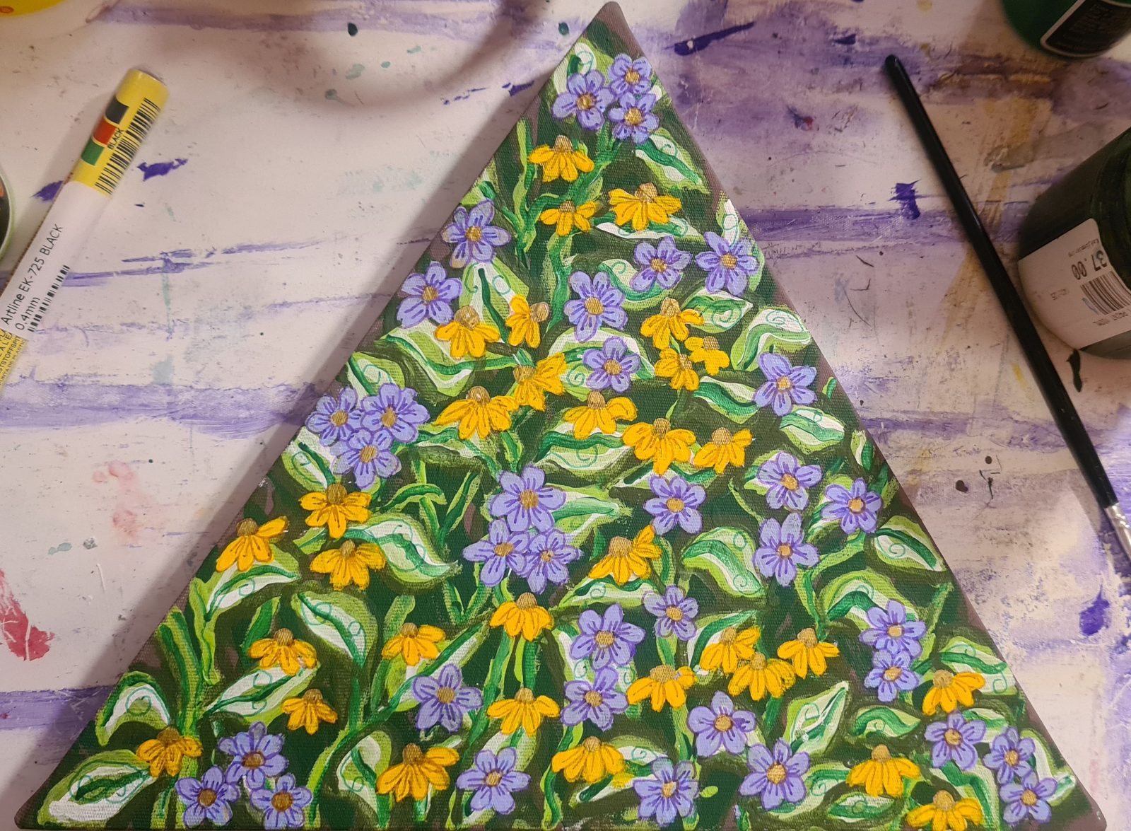 Wild Flowers — by Poplap Art — Art & Collectibles — handmade in South Africa