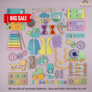 Busy board Parts, Busy board accessories — by Busy Puzzle — Home & Living — handmade in South Africa
