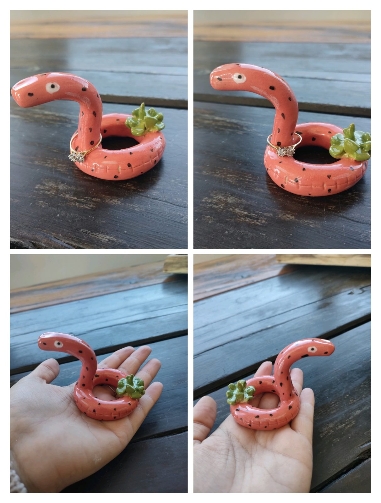 Animal pool float ring holder — by Niki Jonck — Jewelry & Accessories — handmade in South Africa