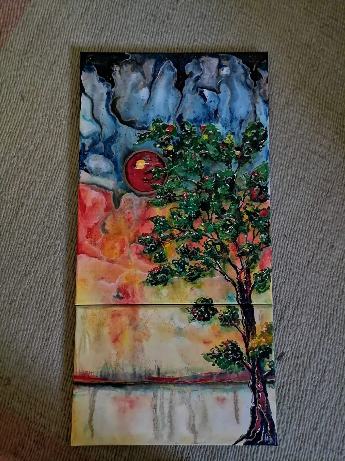 Prosperity. Prophetic Christian Art. — by lia lof art ministry — Art & Collectibles — handmade in South Africa
