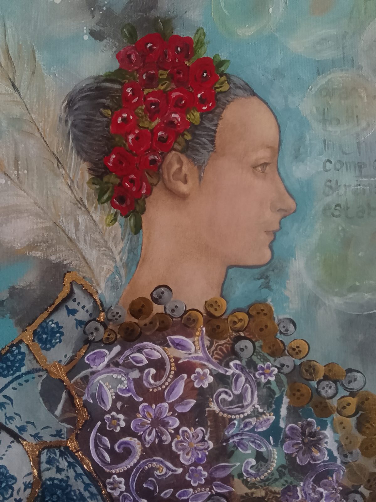 Established. Prophetic Christian Art. — by lia lof art ministry — Art & Collectibles — handmade in South Africa