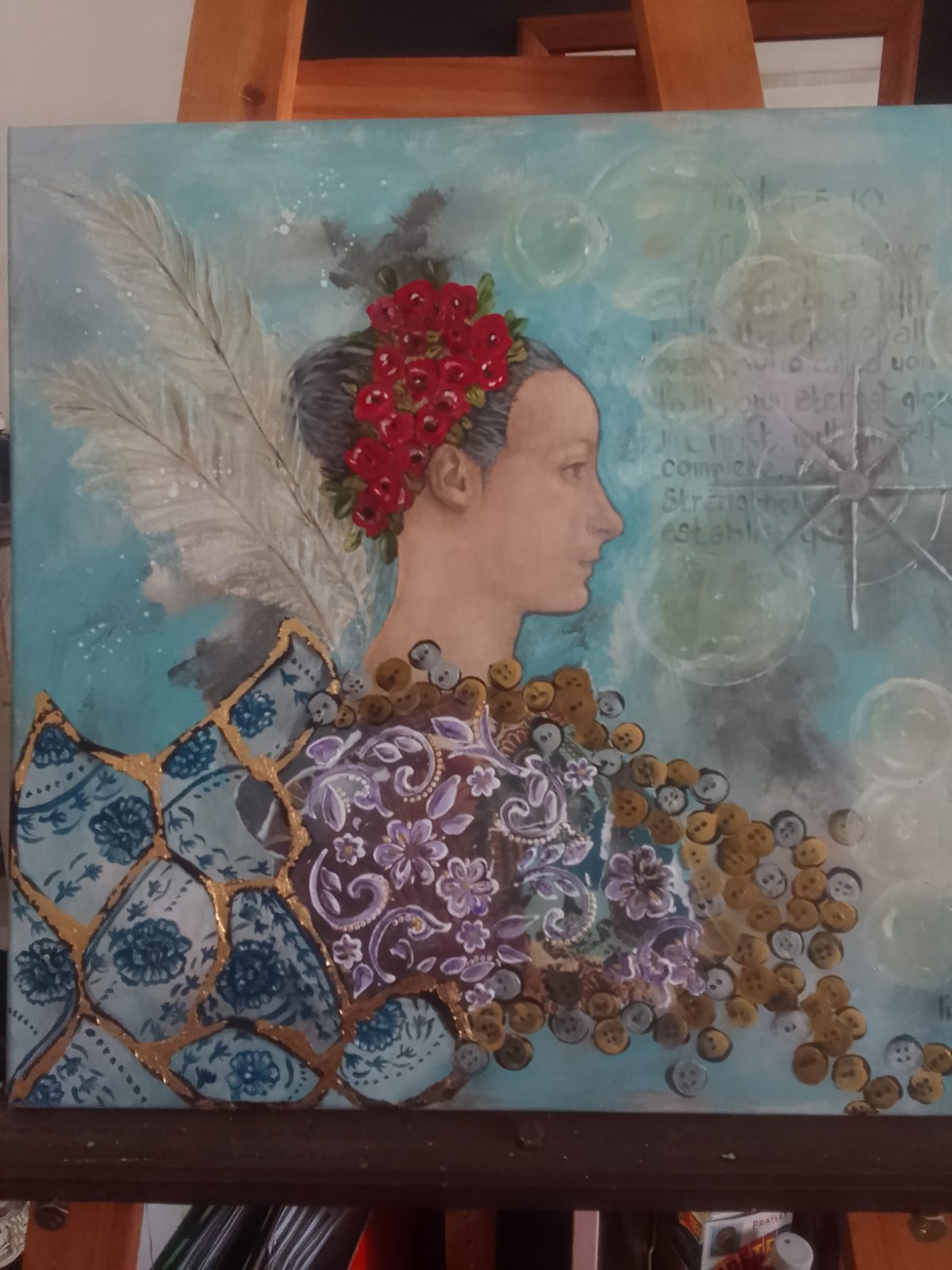 Established. Prophetic Christian Art. — by lia lof art ministry — Art & Collectibles — handmade in South Africa
