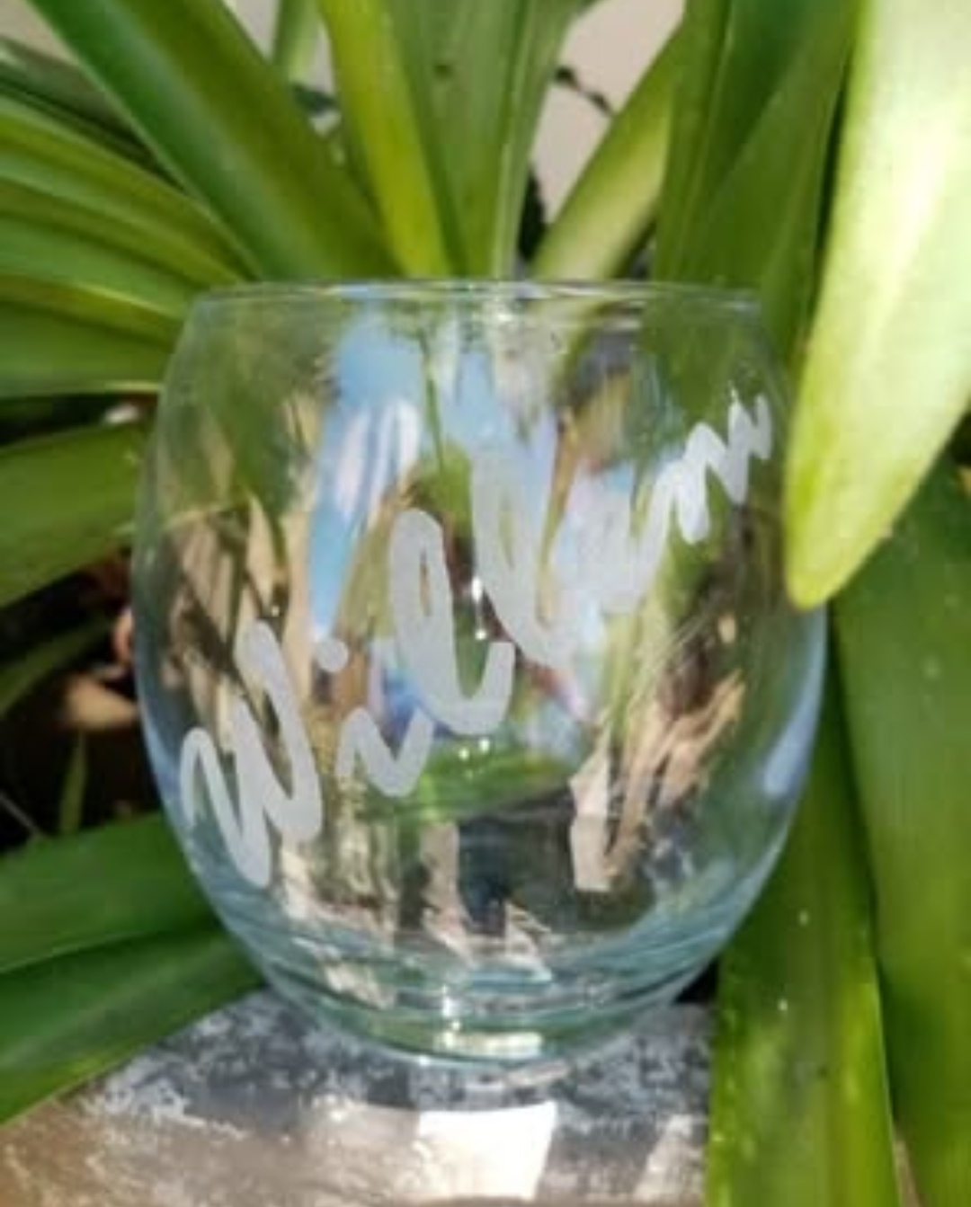 Personalized Hand Engraved Glasses — by Sbooysen01 — Home & Living — handmade in South Africa