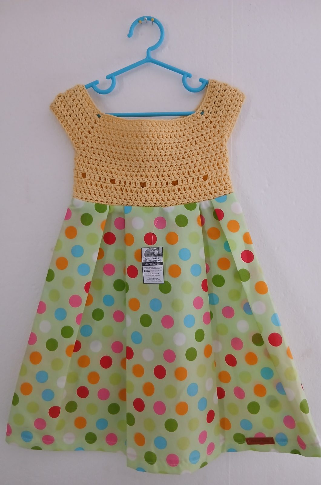Toddler Dress — by Littlte Favoured One Beacham — Clothing & Apparel — handmade in South Africa