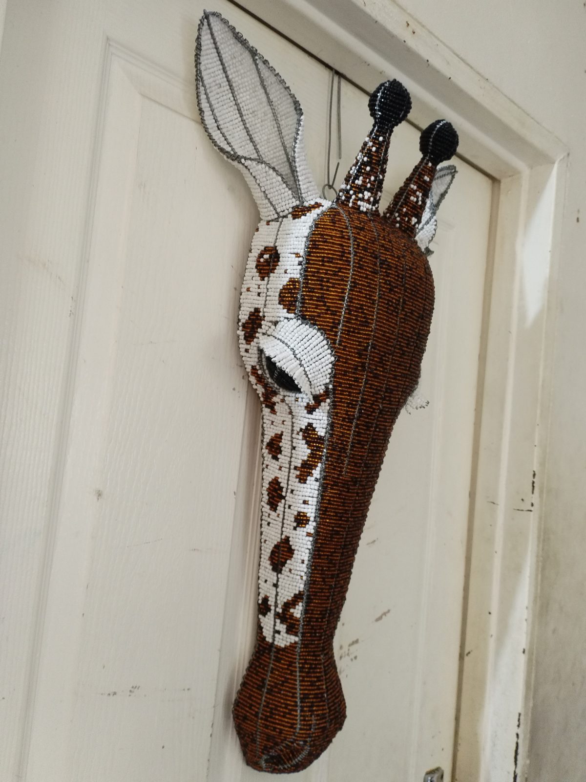 Beaded Rooster — by DAMKIJ ART AND CRAFT DESIGNERS — Beadwork & Wirework — handmade in South Africa
