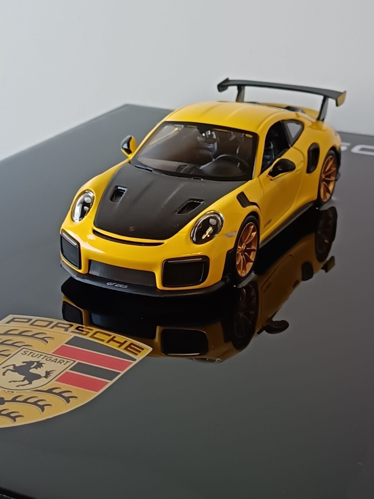 Handcrafted Resin Art - Porsche 911 GT2RS Display piece. Farthers day gift. — by GrAn Designs — Art & Collectibles — handmade in South Africa