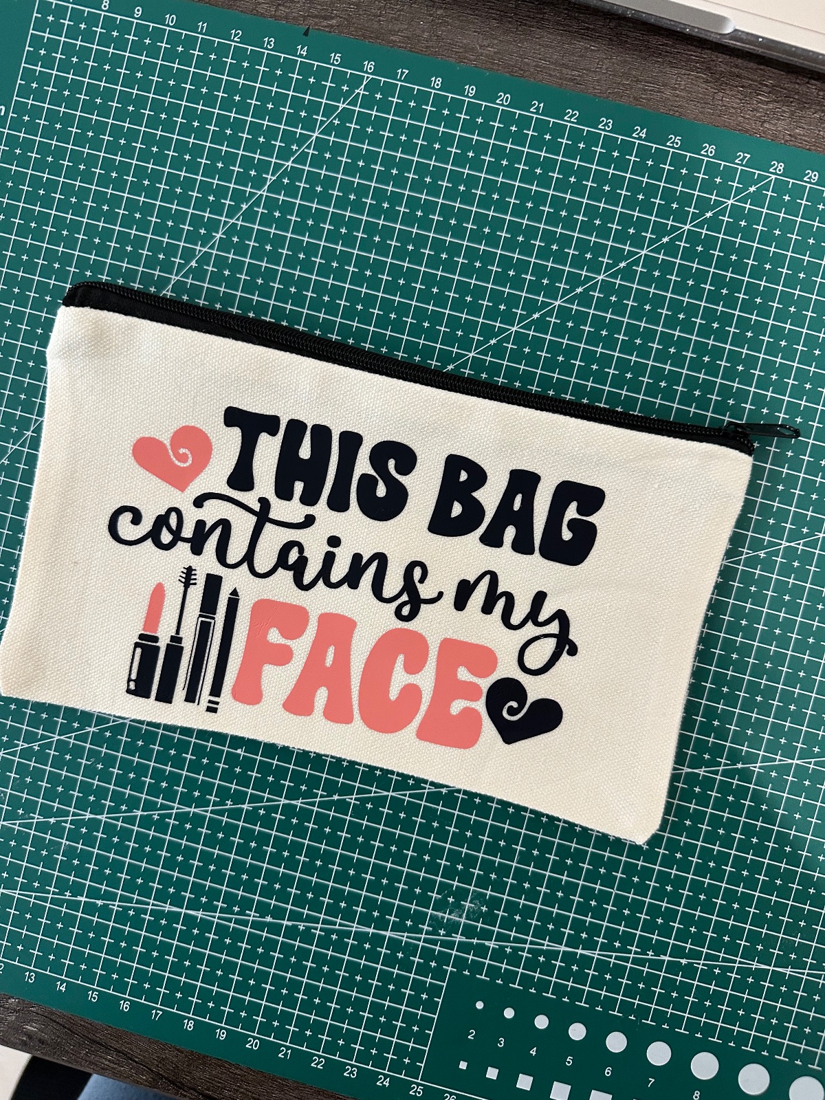 Personalized Makeup Bags — by Crafty Wonders — Bags & Purses — handmade in South Africa
