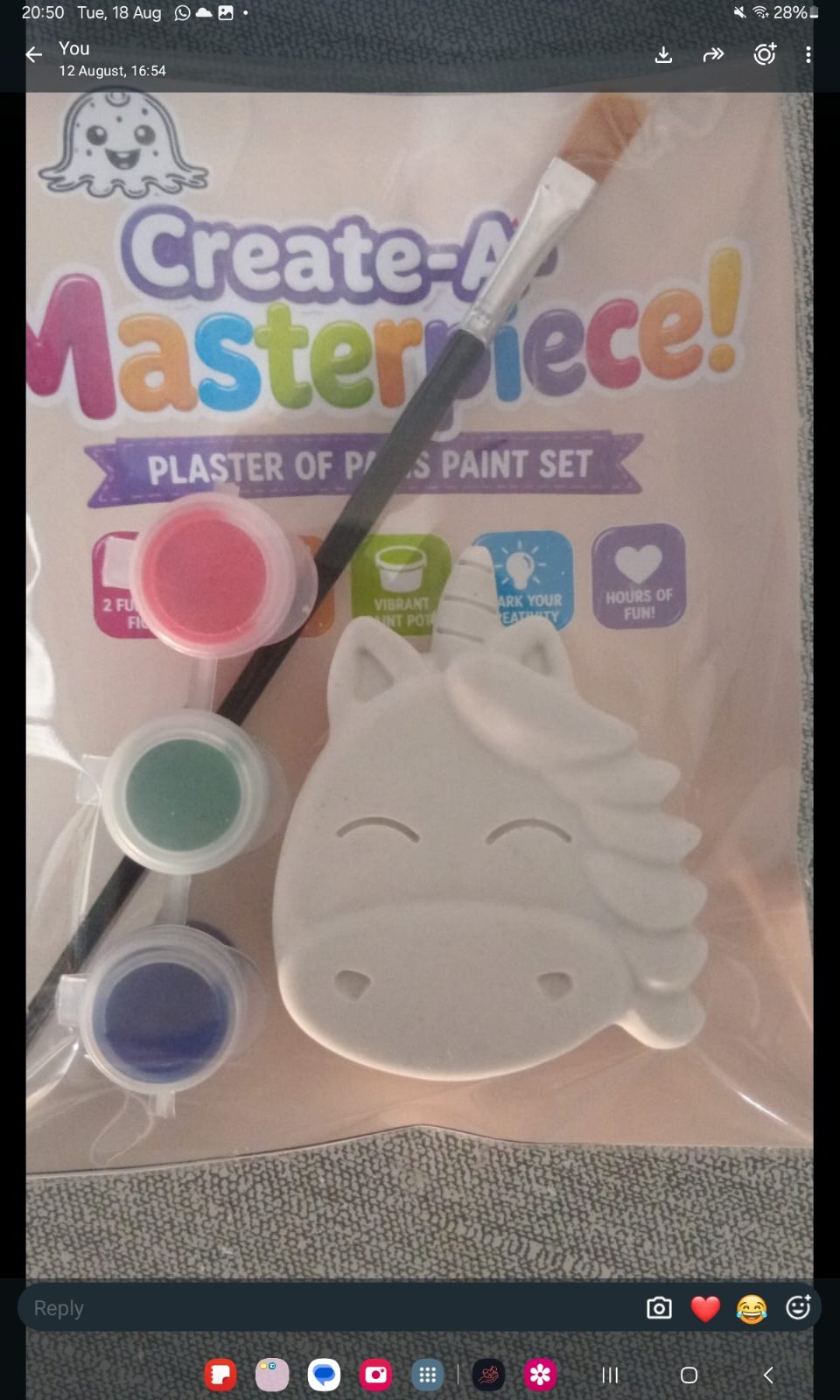 Plaster paint kits — by Yolande Wals — Paper & Party Supplies — handmade in South Africa