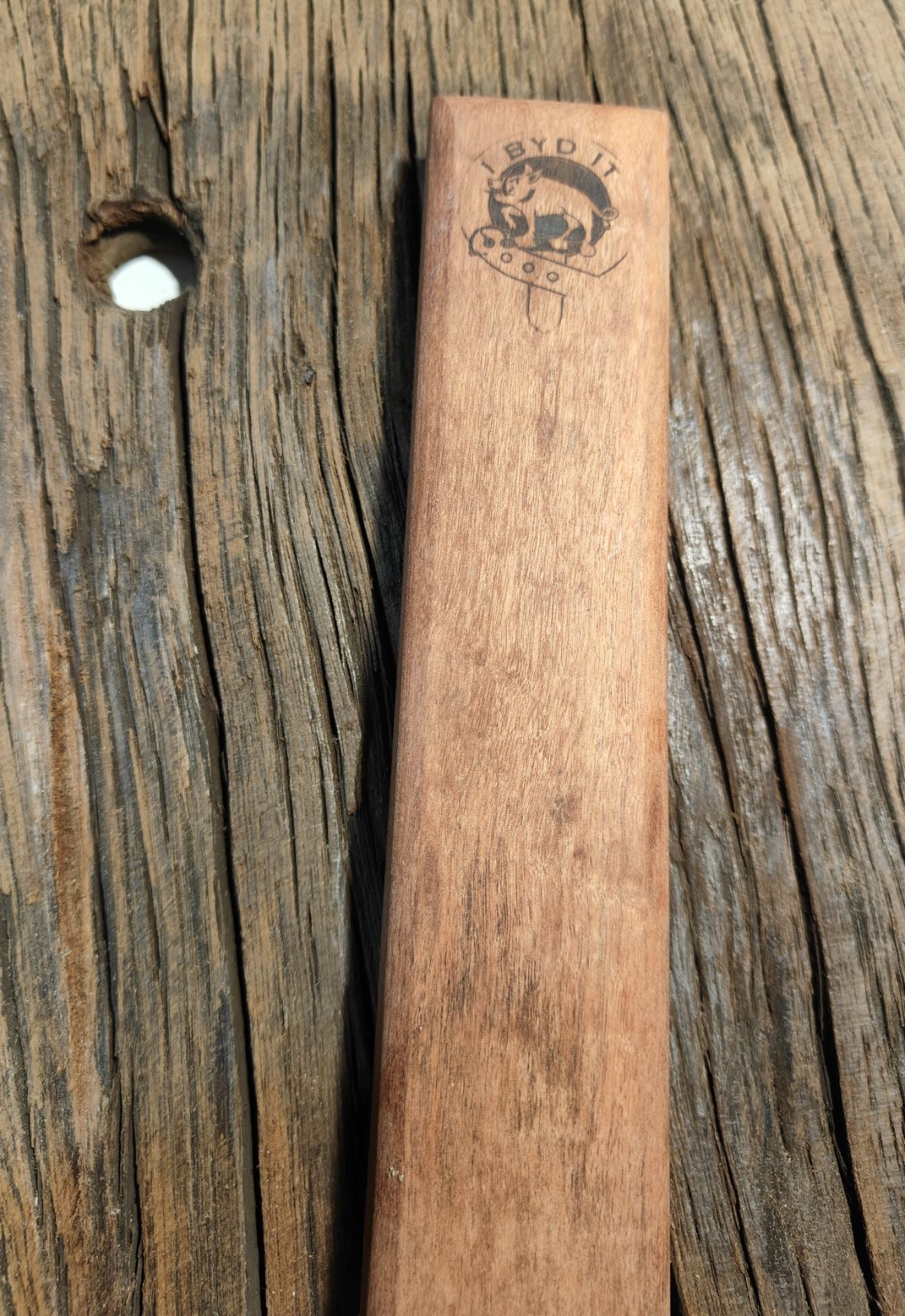 Sleeper Wood Incense Stick Holder — by I BYD IT Crafts — Home & Living — handmade in South Africa