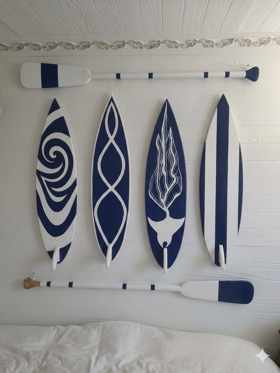 Nautical Interior Decor display — by Richard Dyer — Kits, patterns & mixed supplies — handmade in South Africa