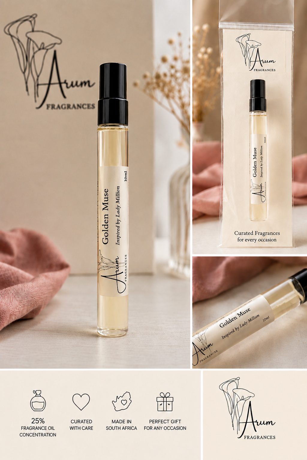 Arum Fragrances / Curated Eau de Parfum 10ml (copy)