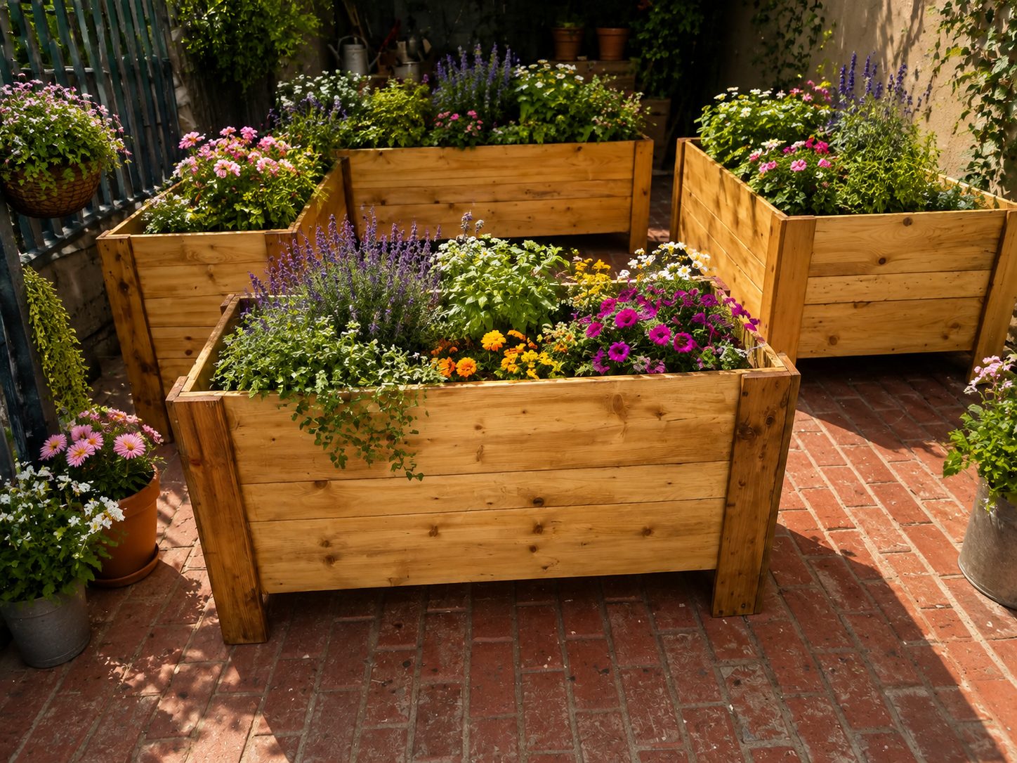 WOODEN PLANTERS — by Dylan Pillay — Home & Living — handmade in South Africa
