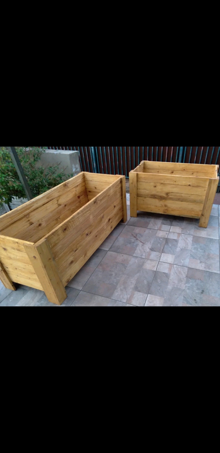 WOODEN PLANTERS — by Dylan Pillay — Home & Living — handmade in South Africa
