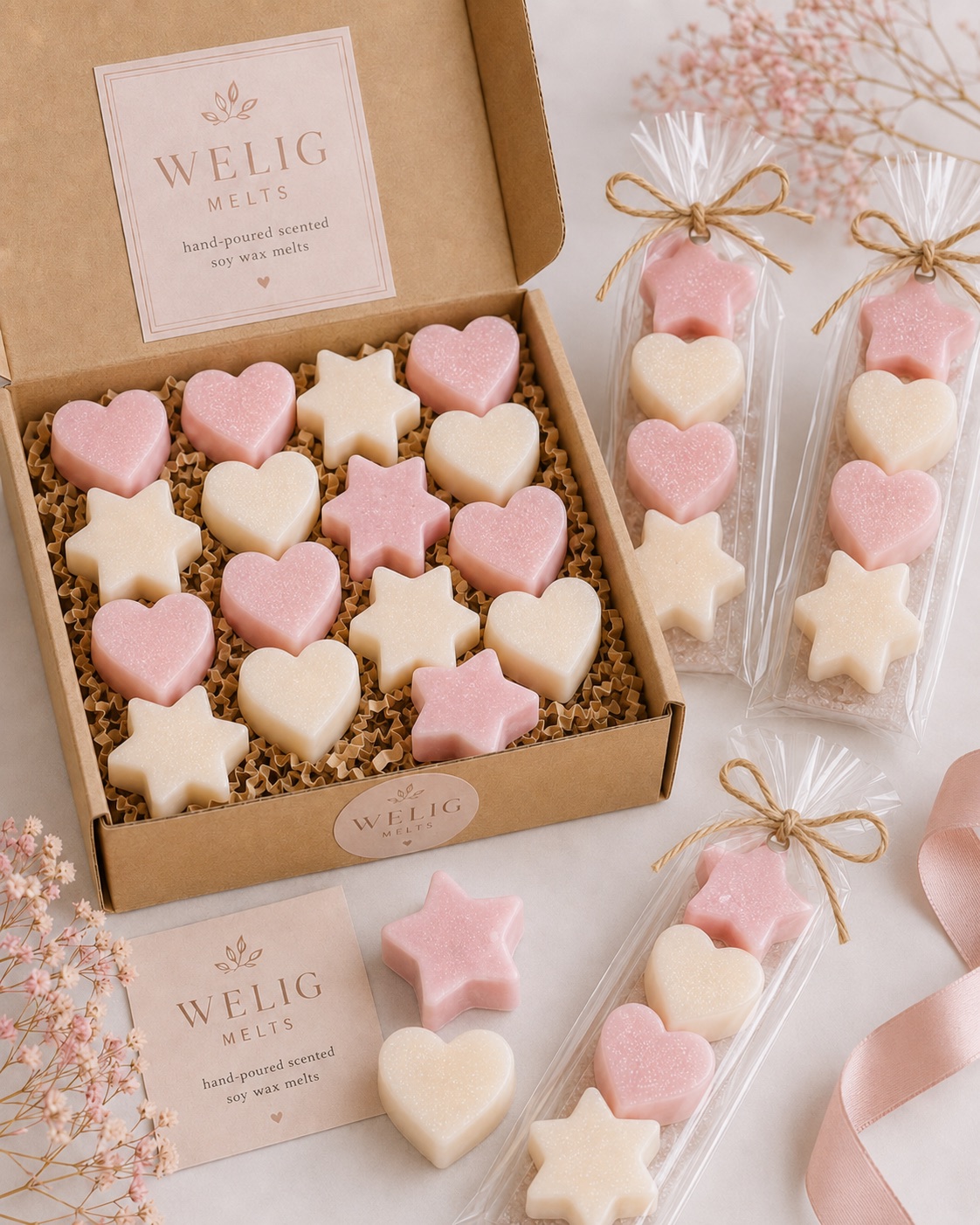 Scented Soy Wax Melts — by Welig — Home & Living — handmade in South Africa